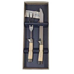 Vintage Emdeko Sheffield The Miracle Worker Knife & Fork Cutlery Set Stainless